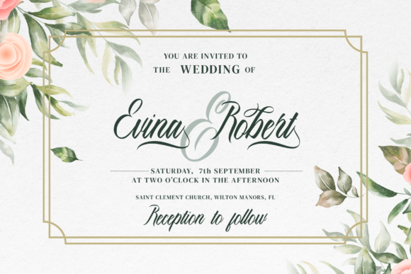 Quendra Font PNG with transparent background - Preview 2