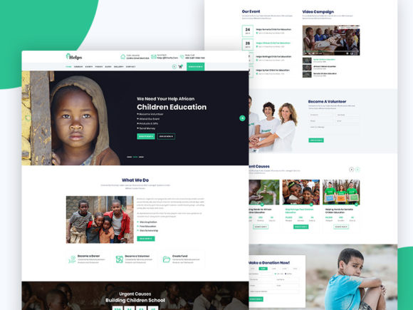 02_ Non-Profit Charity Web Templates Graphic Websites By Design_love