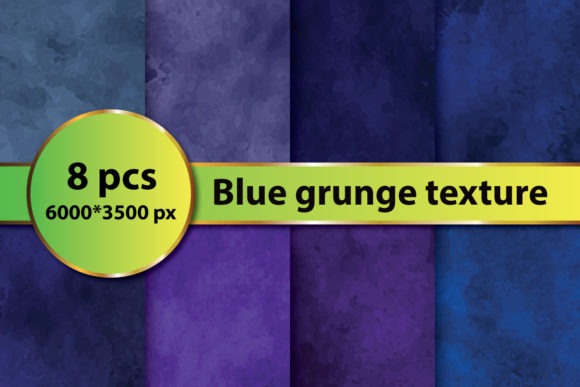 Abstract Grunge Blue Texture
