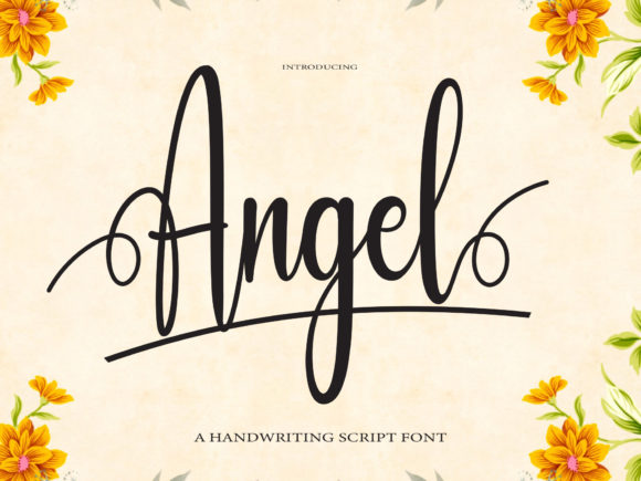 Angel Font by ade studio · Creative Fabrica