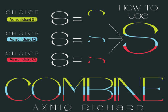 Axmiq Richard Font - Preview 2