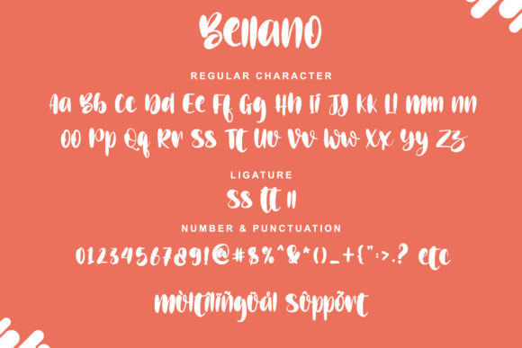 Bellano Font - Preview 5