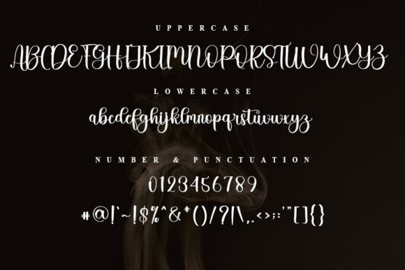 Chemistry Font - Preview 3