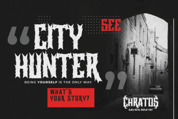 Chratos Font - Preview 3
