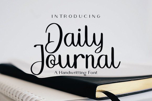 Daily Journal Font - Preview 3