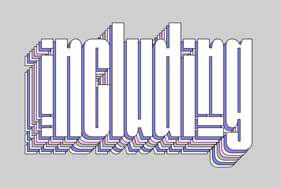 Differin Font PNG with transparent background - Preview 1