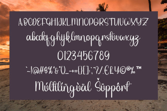 Fantasy Beach Font - Preview 4