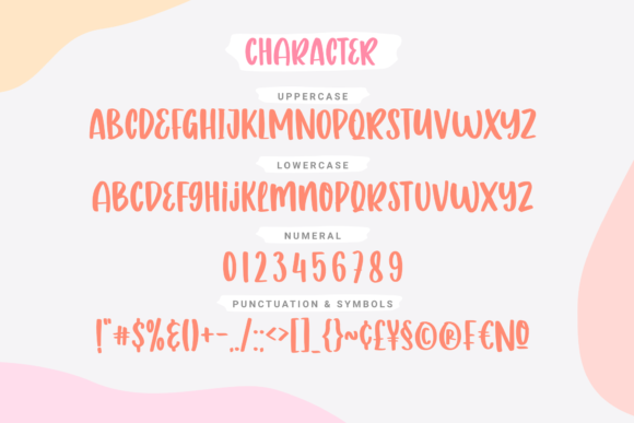 Friendly Sunshine Font - Preview 2