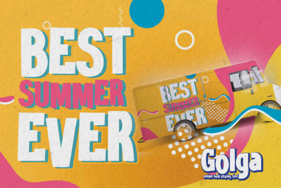 Golga Font - Preview 1