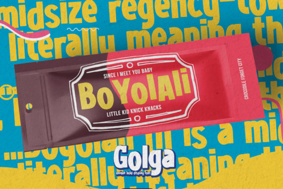 Golga Font - Preview 5