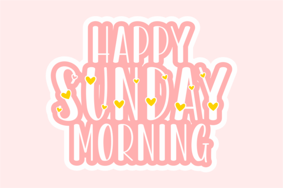 Great Sunday Font - Preview 4