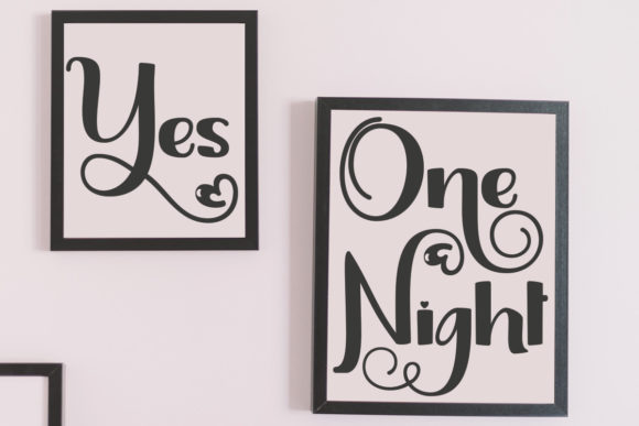Haither and Thiter Font - Preview 3