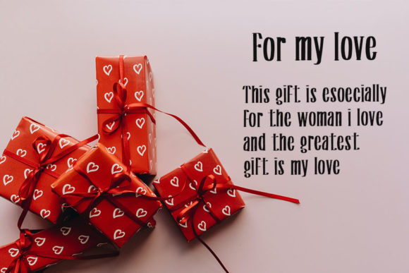 Happy Valentine Font - Preview 2