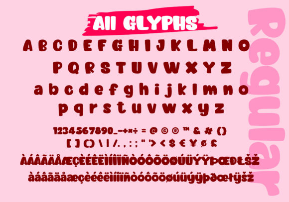 Love Story Font Font PNG with transparent background - Preview 6
