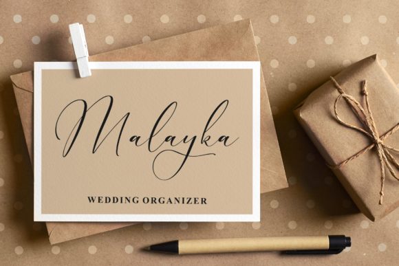 Mahalani Font PNG with transparent background - Preview 4