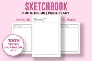 Sketchbook KDP Interior Graphic by Sania Graphics · Creative Fabrica