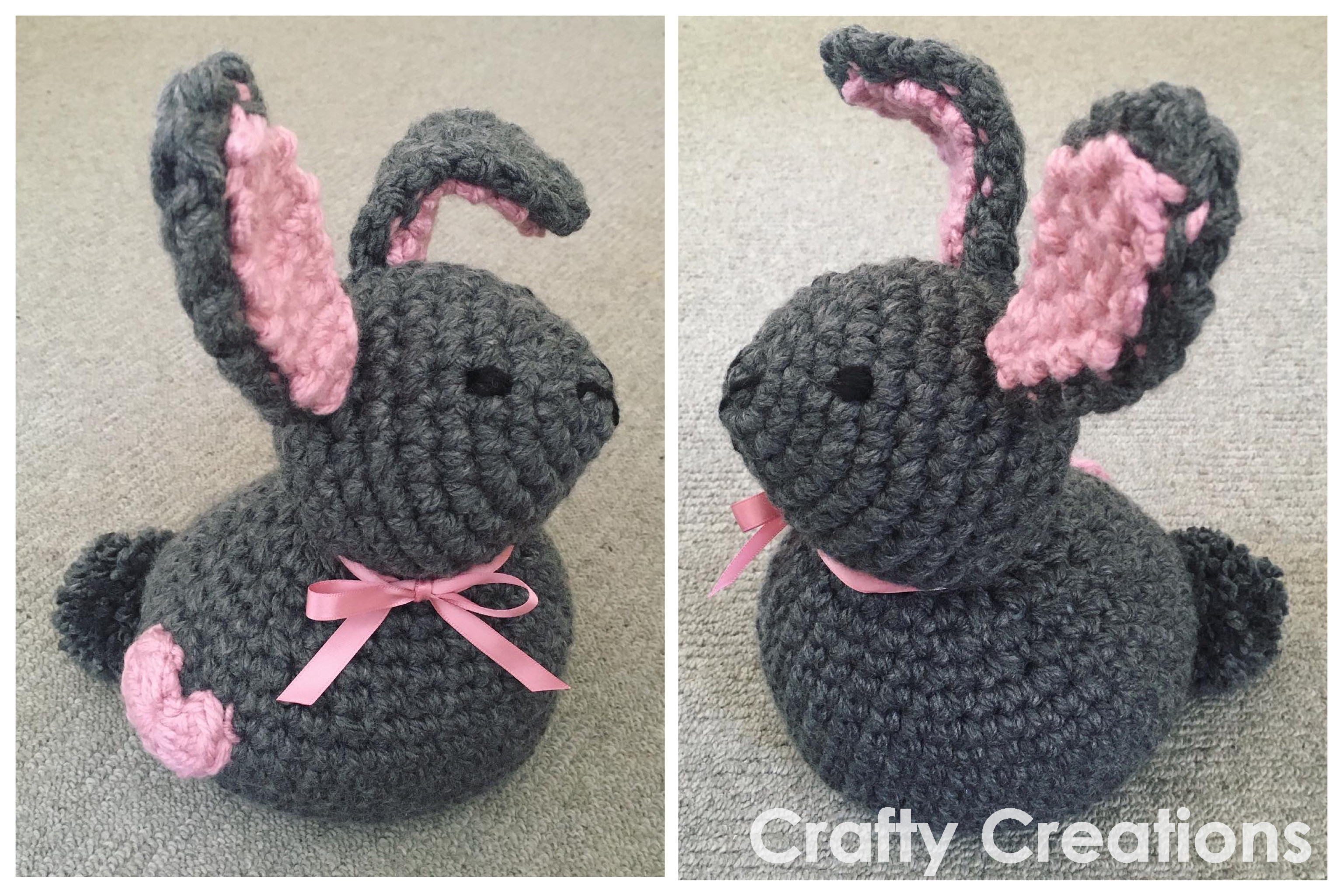 Bunny Doorstop Crochet Pattern