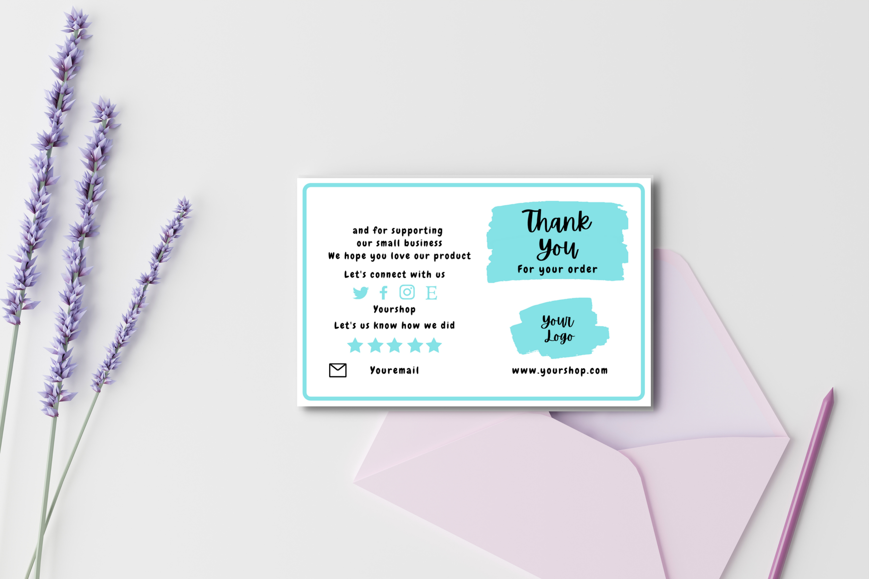 Canva Thank You Card Template 40