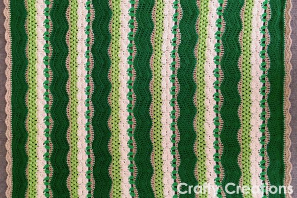 Fields of Green Blanket