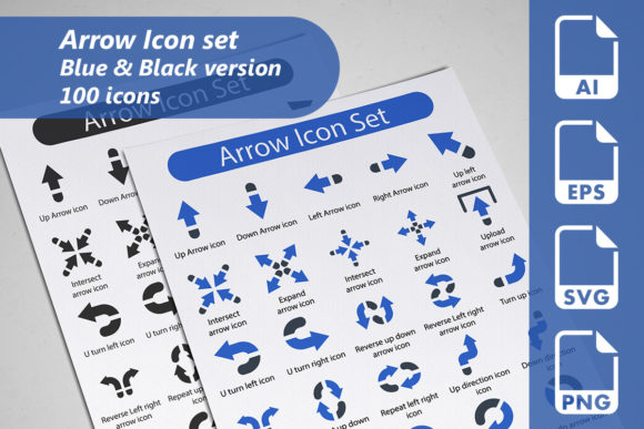 Arrow Icon Set Grafika Ikony Przez Icon Factory