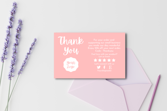 Canva Thank You Card Template 45