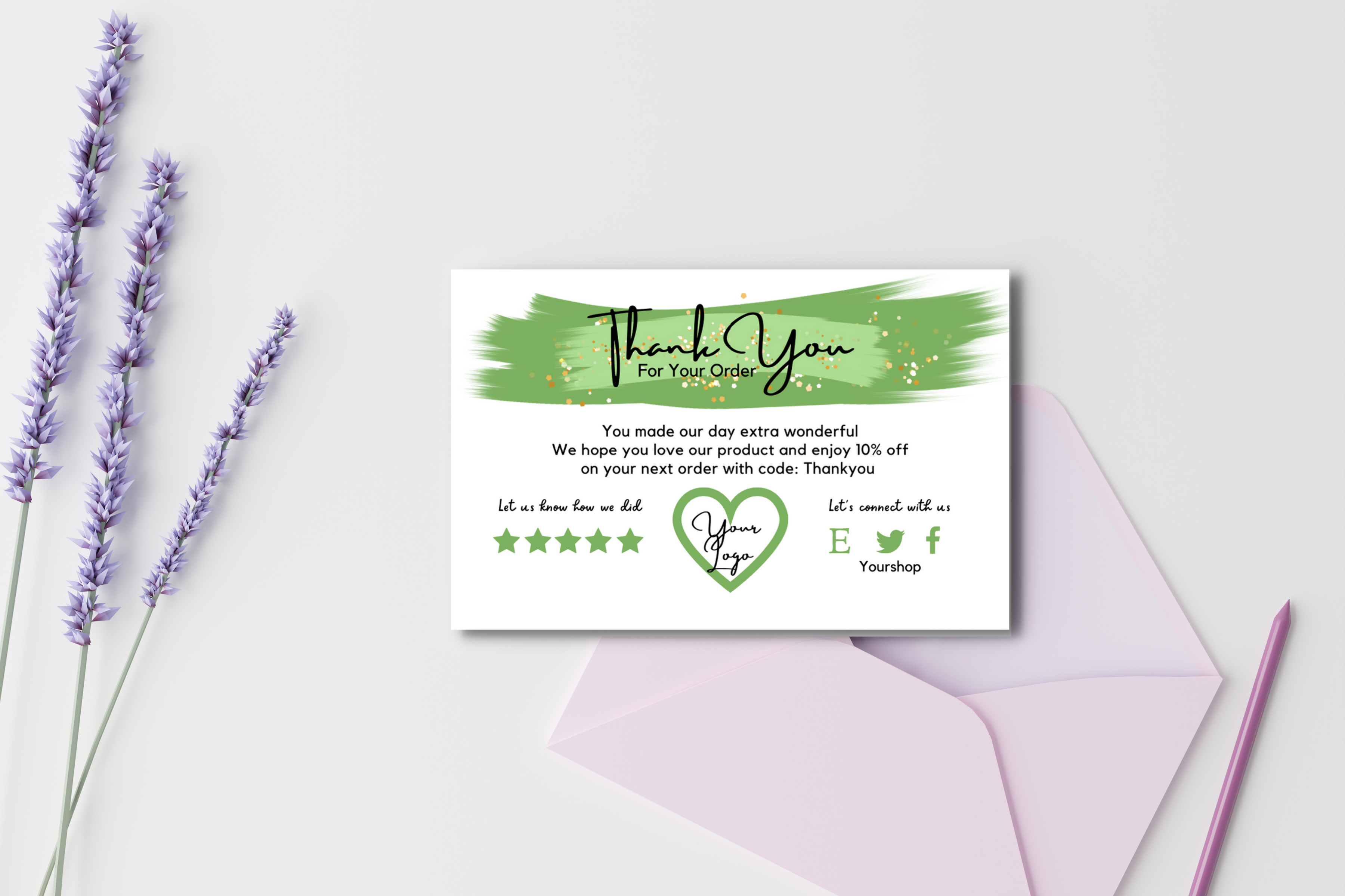 Canva Thank You Card Template 46