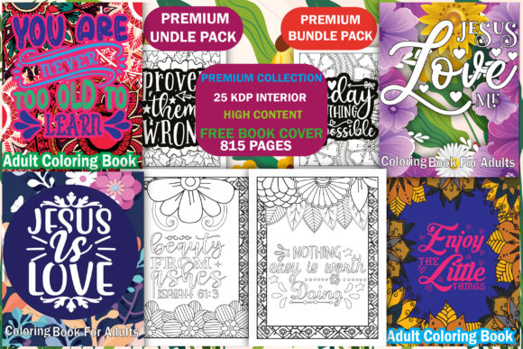 25 Adult Coloring Pages & Books