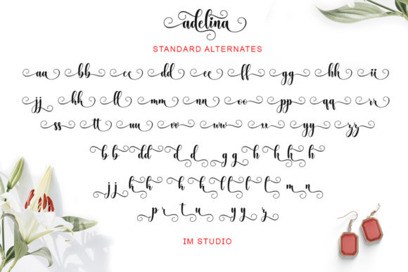 Adelina Script Font - Preview 6