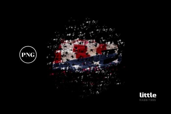 American Flag-USA Grunge Flag
