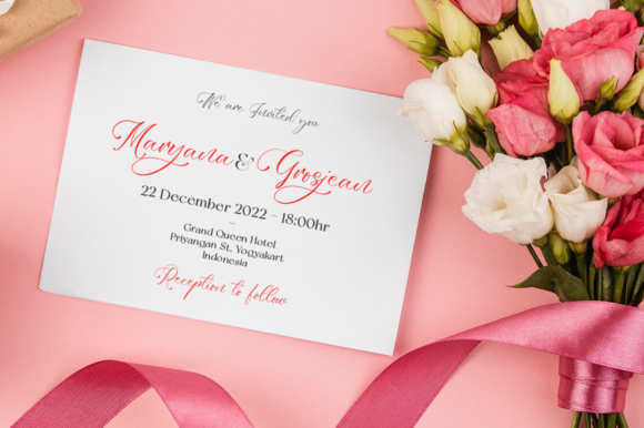 Beauty Aubrey Font PNG with transparent background - Preview 1
