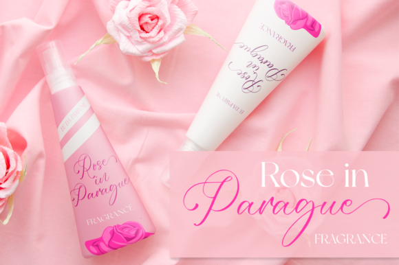 Beauty Aubrey Font PNG with transparent background - Preview 3