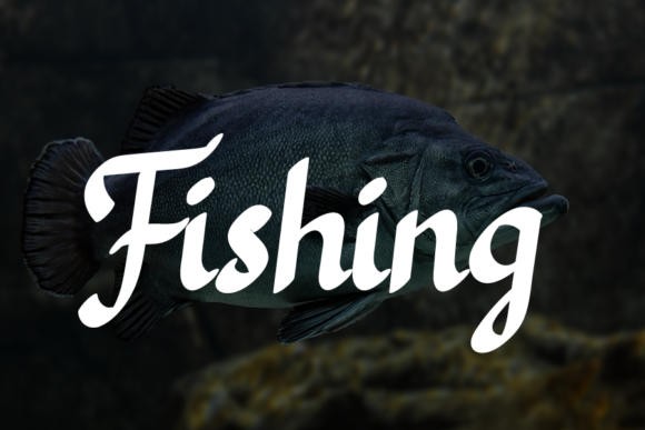 Black Fish Font - Preview 2