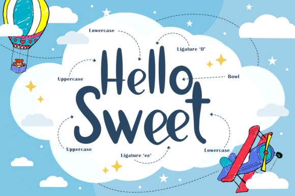 Blizzy Font - Preview 1