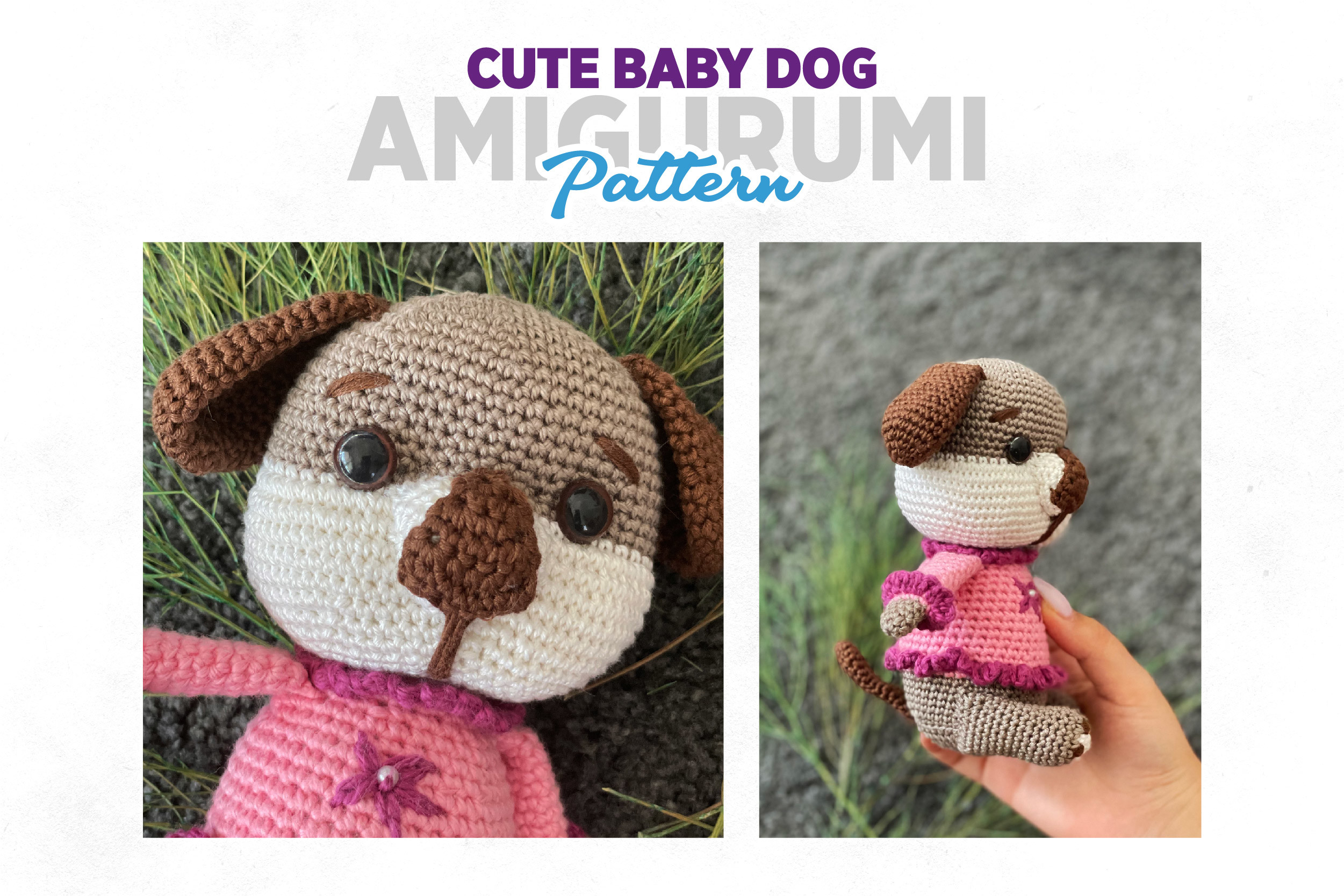 CROCHET PATTERN: Baby Dog