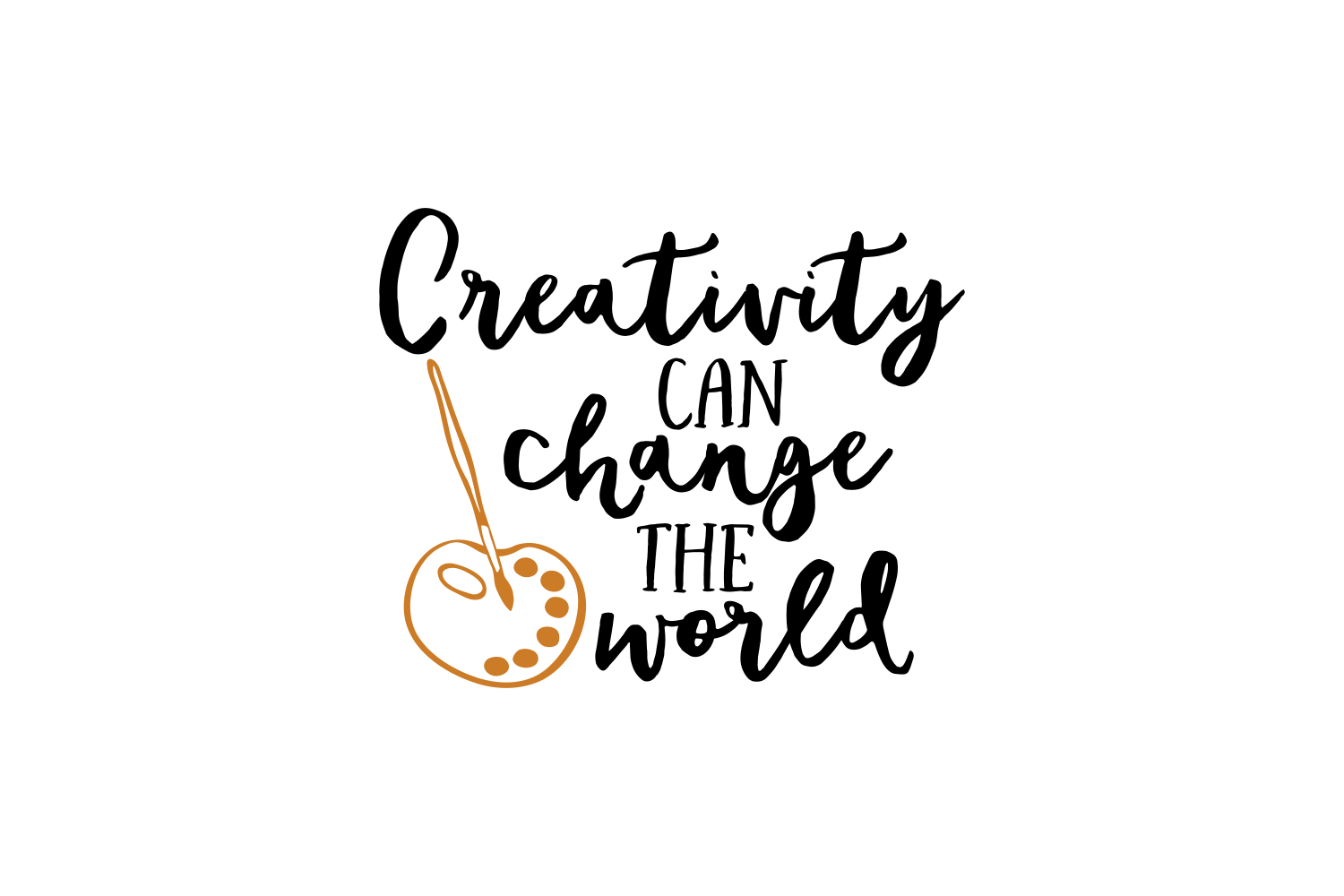 Creativity Can Change the World Graphic by CraftBundles · Creative Fabrica