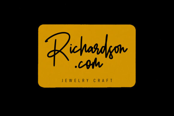 Edwardson Signature Font - Preview 3