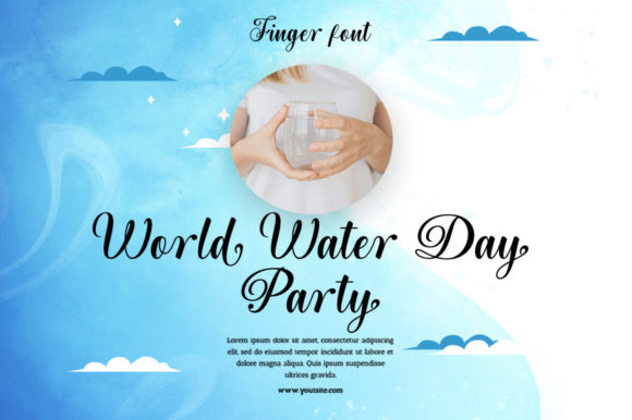 Finger Font - Preview 4