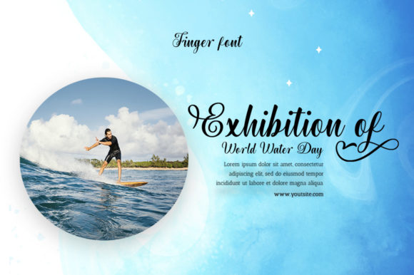 Finger Font - Preview 5