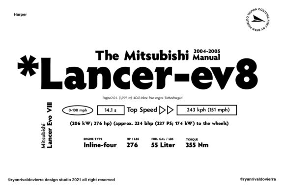 Harper Font - Preview 2