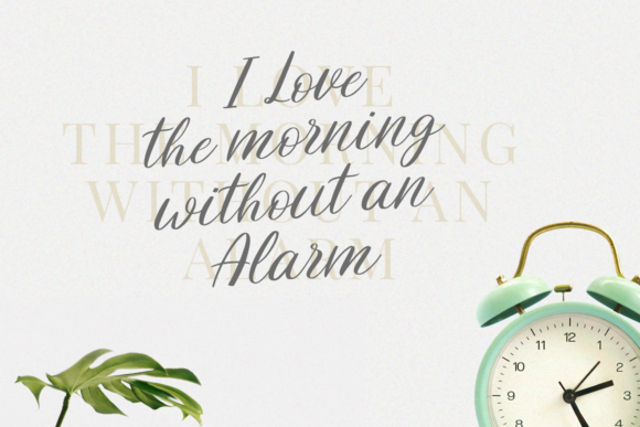 Holiday Melody Font - Preview 1