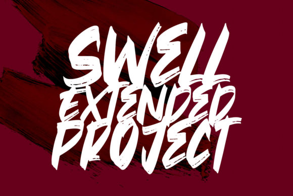Overides Font PNG with transparent background - Preview 6