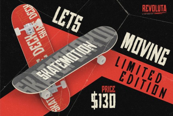 Revoluta Font font preview - 5