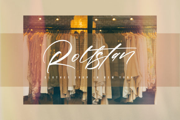 Rolland Victory Font PNG with transparent background - Preview 3