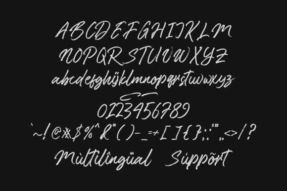 Royal Saroh Font PNG with transparent background - Preview 3