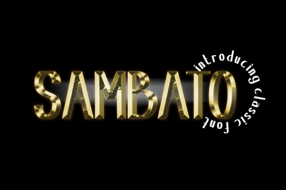 Sambat Trust Font PNG with transparent background - Preview 1