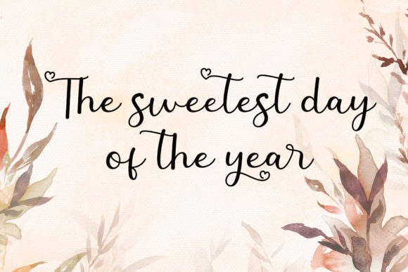 Almost Valentine Font - Preview 5