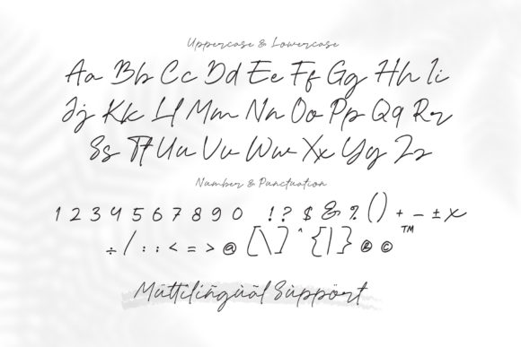 Amiline Font - Preview 1