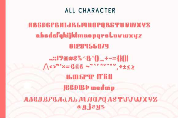 Aoyama Font - Preview 5