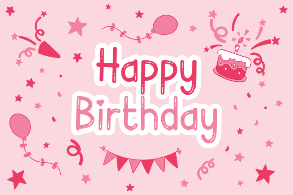 Ballon Candy Font - Preview 3