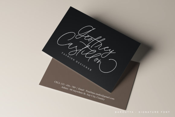 Baroutta Font - Preview 6